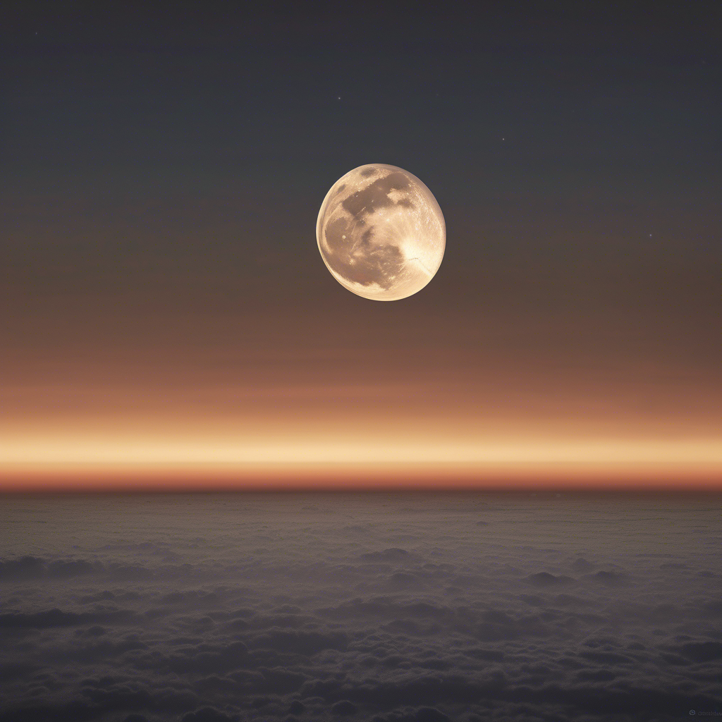 Por qué la luna se ve más grande en el horizonte que en el cielo