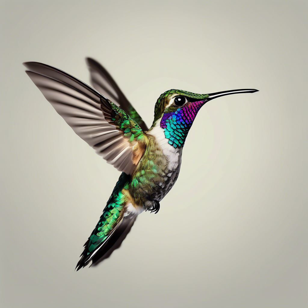 Cómo los colibrís pueden volar hacia atrás y de cabeza