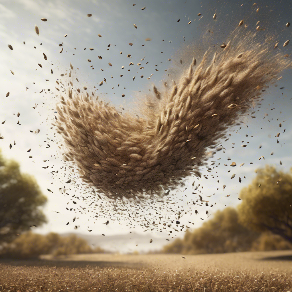 por qué el viento transporta semillas miles de kilómetros