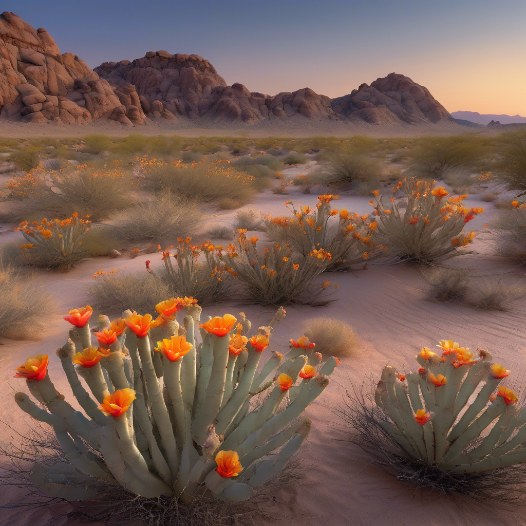 Cómo las plantas del desierto florecen solo una vez en décadas