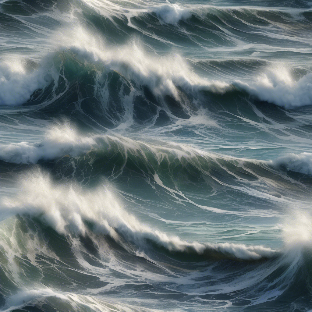 Por qué las olas del mar llegan perpendiculares a la costa