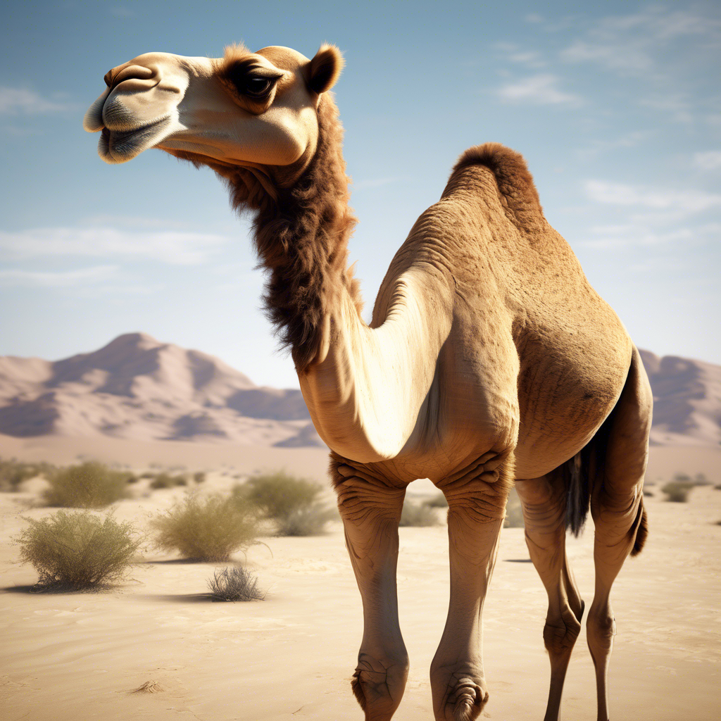 Cómo los camellos sobreviven semanas sin beber agua