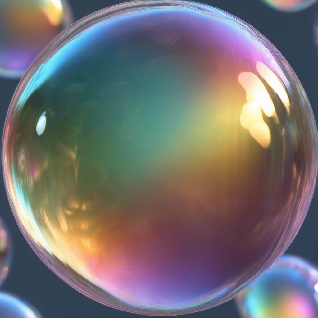 Por qué las burbujas de jabón crean colores iridiscentes