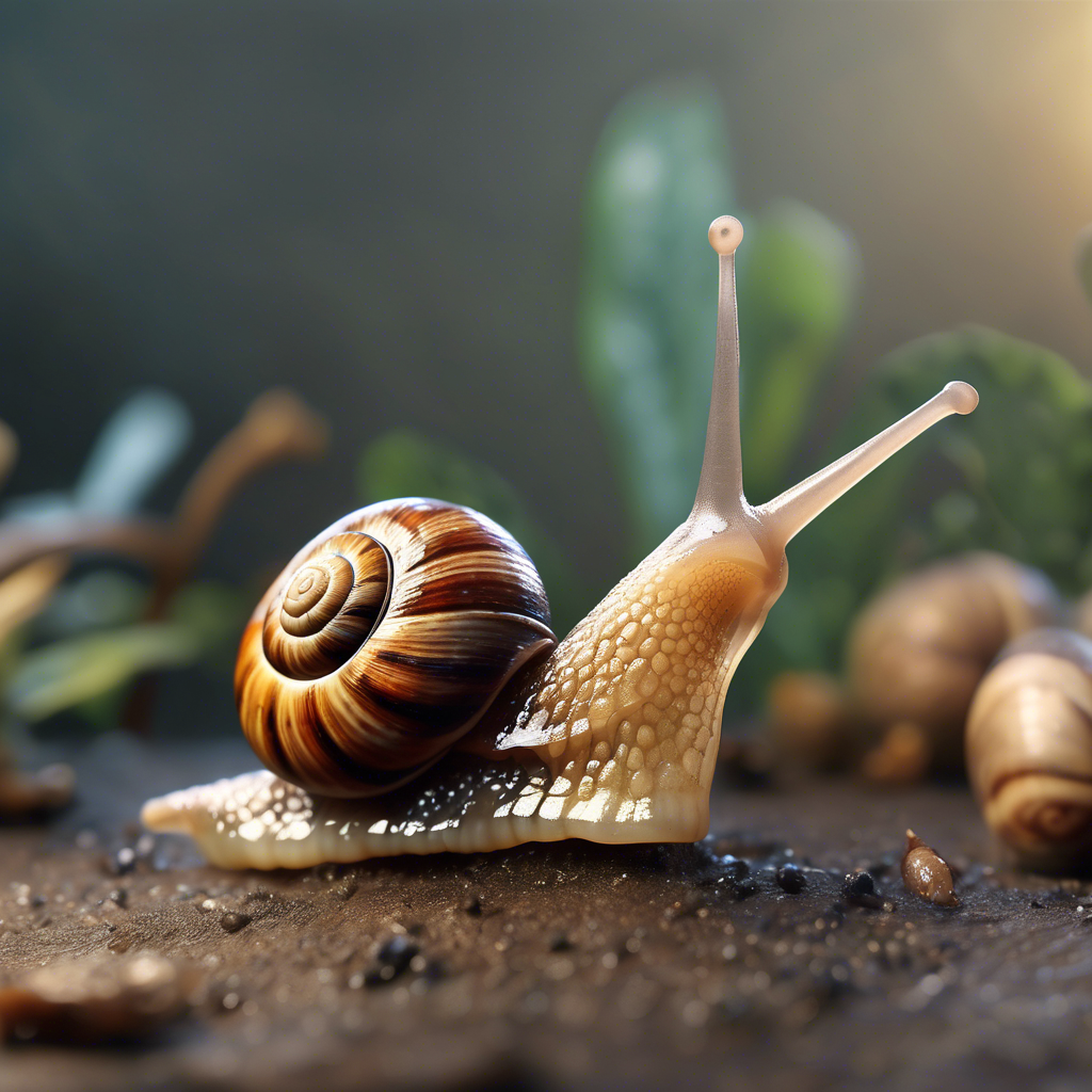 El misterio de cómo los caracoles regeneran sus conchas rotas