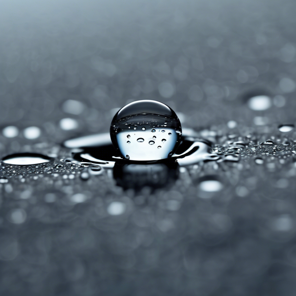Por qué las gotas de lluvia tienen esa forma característica