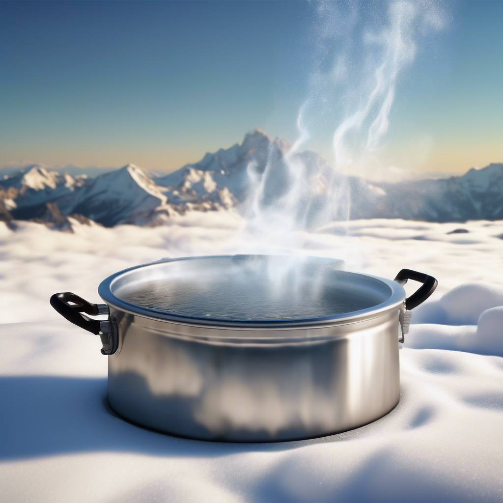 Por qué el agua hierve a diferentes temperaturas según la altitud