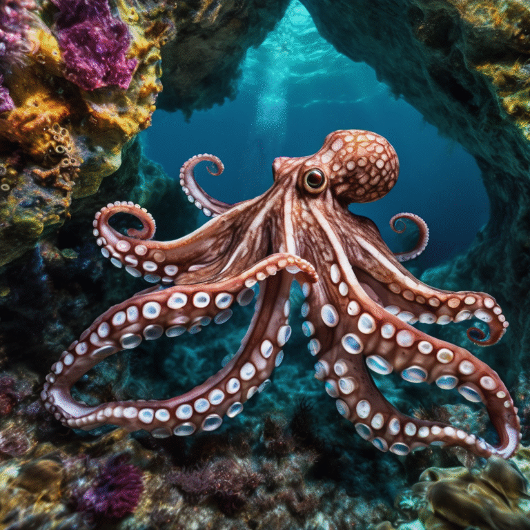 Cómo los pulpos pueden cambiar de forma para escapar