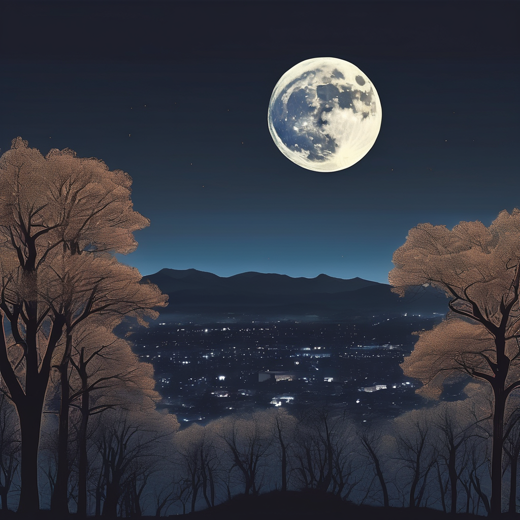 Por qué la luna se ve más grande en el horizonte que en el cielo