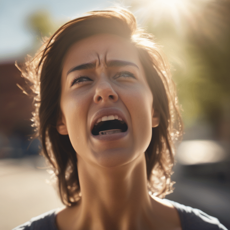 Por qué algunas personas estornudan cuando ven la luz del sol