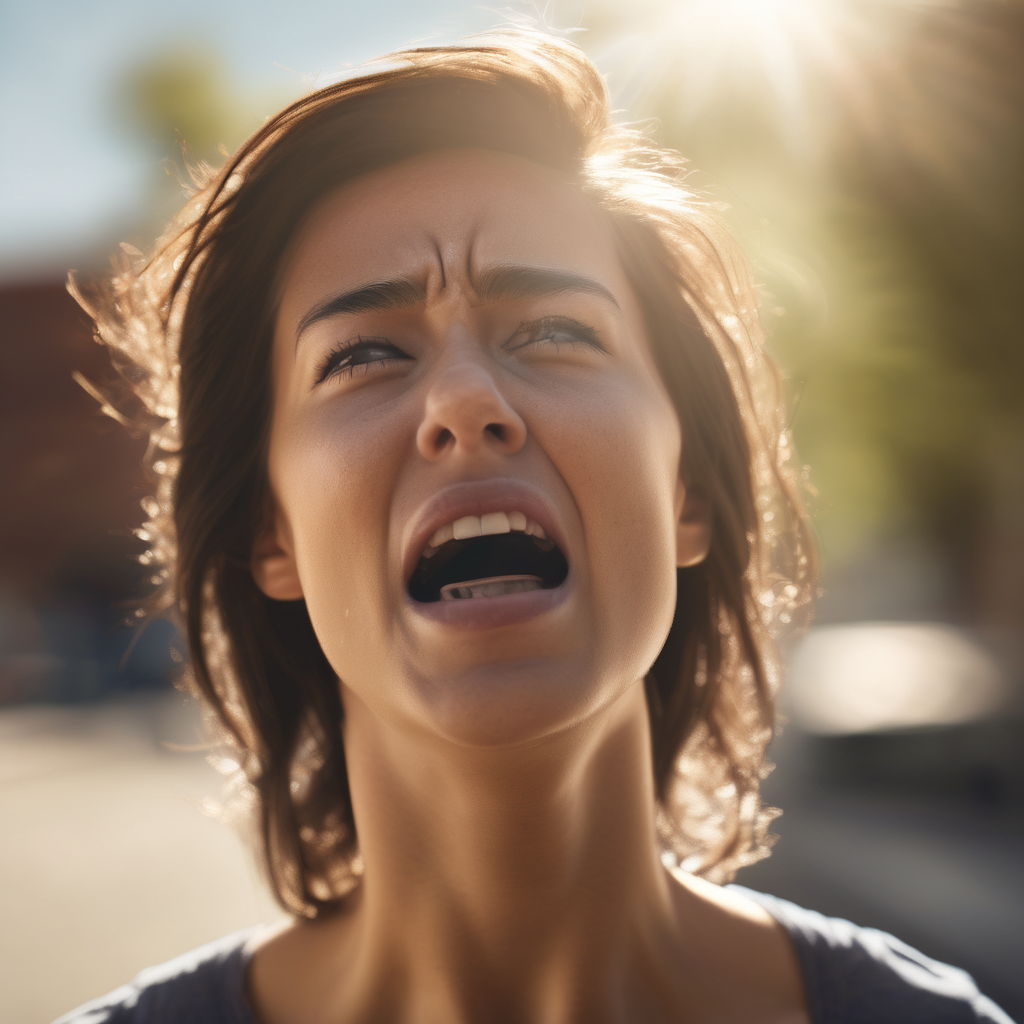 Por qué algunas personas estornudan cuando ven la luz del sol