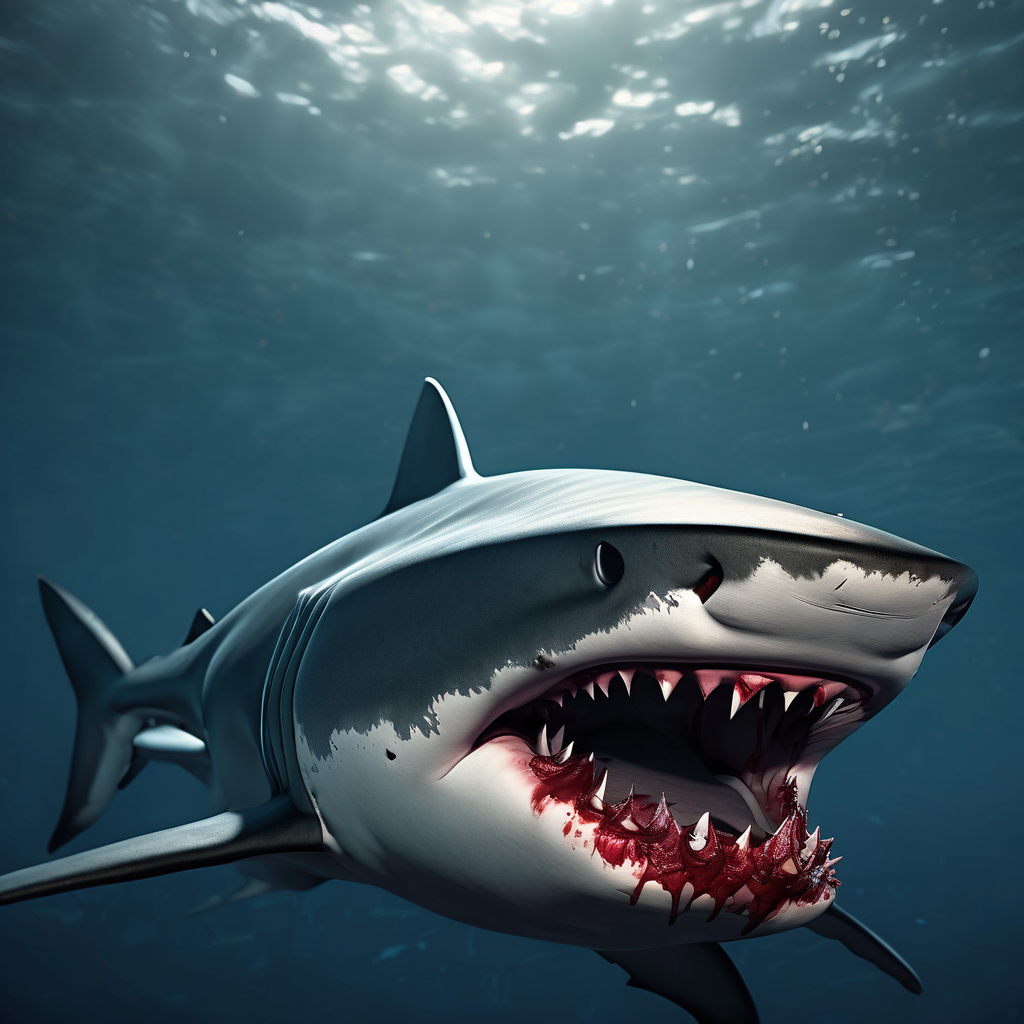 Cómo los tiburones detectan sangre a kilómetros de distancia