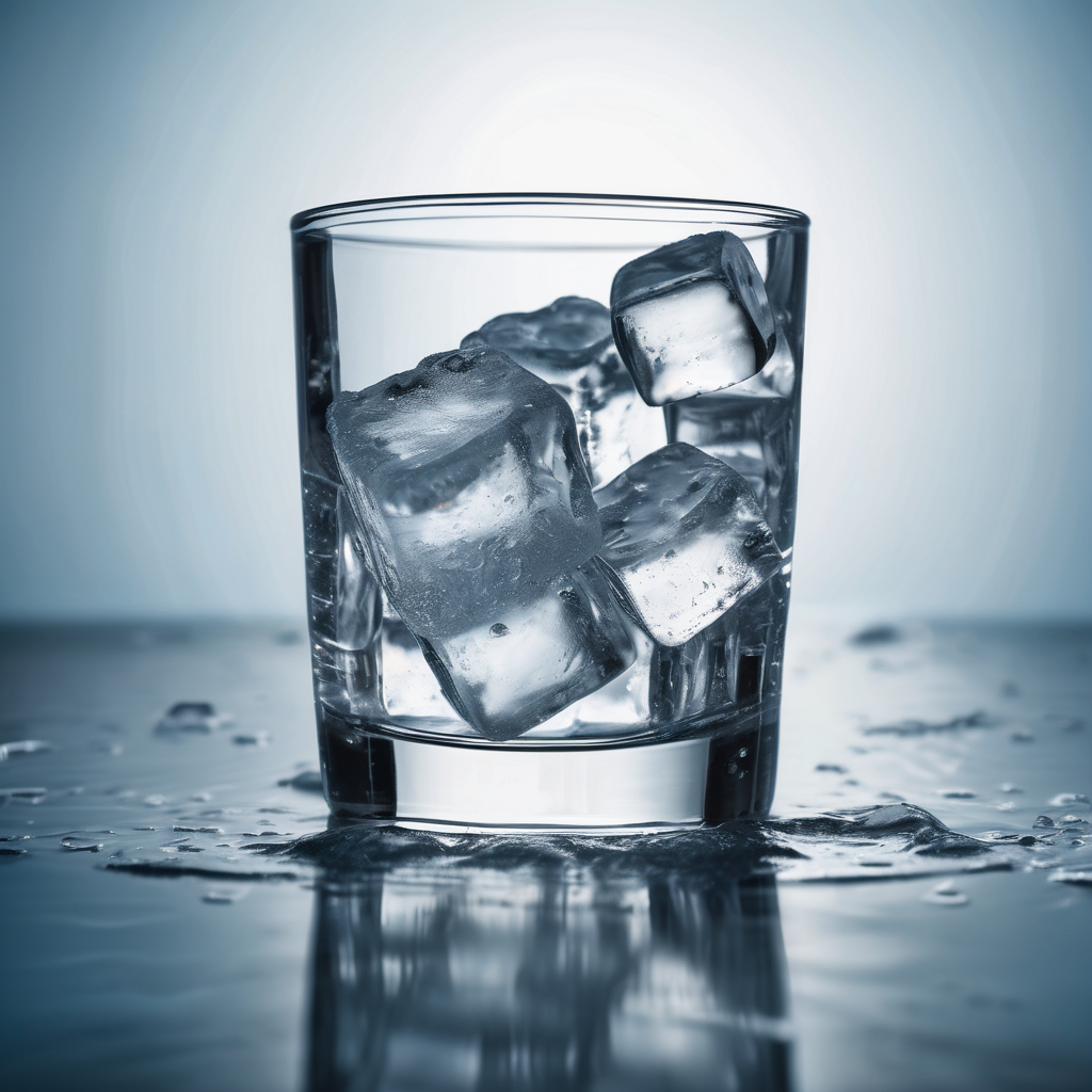 Por qué el hielo flota en el agua en lugar de hundirse