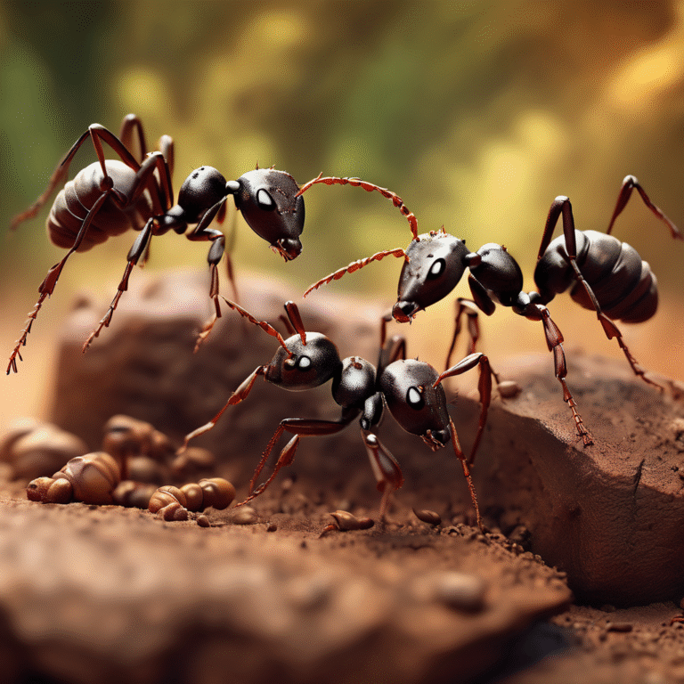 Cómo las hormigas levantan objetos 50 veces su peso corporal