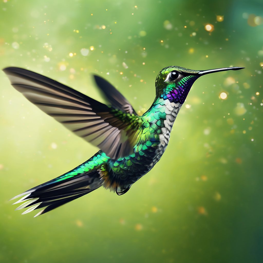 Cómo los colibrís pueden volar hacia atrás y de cabeza