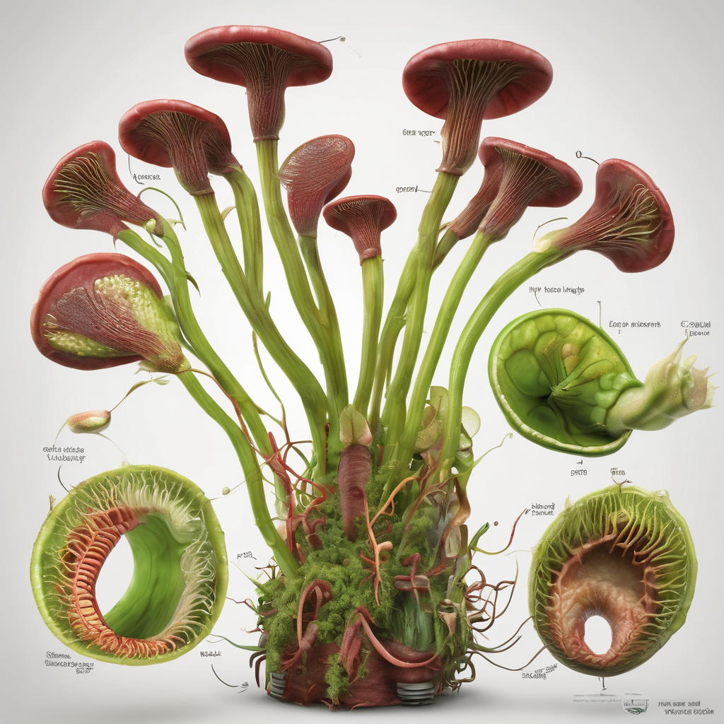 Cómo las plantas carnívoras digieren a sus presas sin estómago