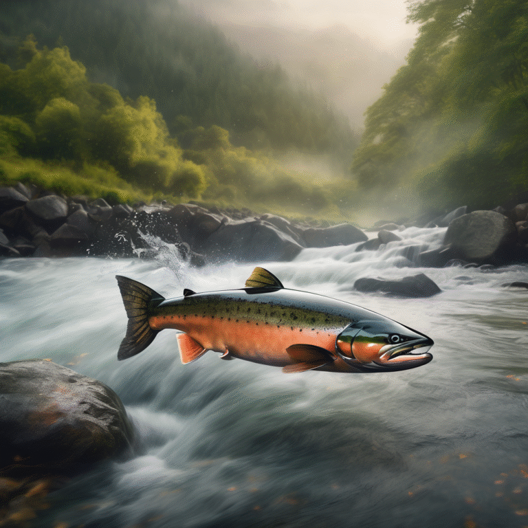 El misterio de cómo los salmones regresan al lugar donde nacieron