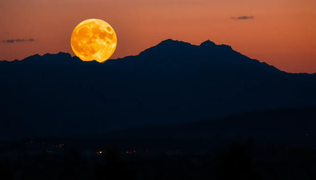 Por qué la Luna parece gigante en el horizonte (la verdad)