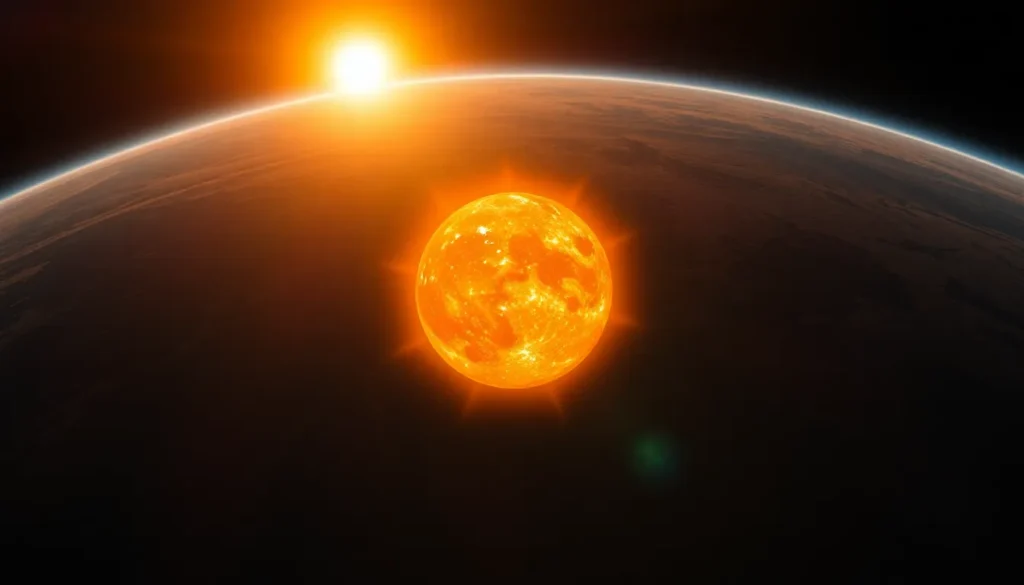 ¿Por qué el sol se ve amarillo desde la Tierra y blanco en el espacio?