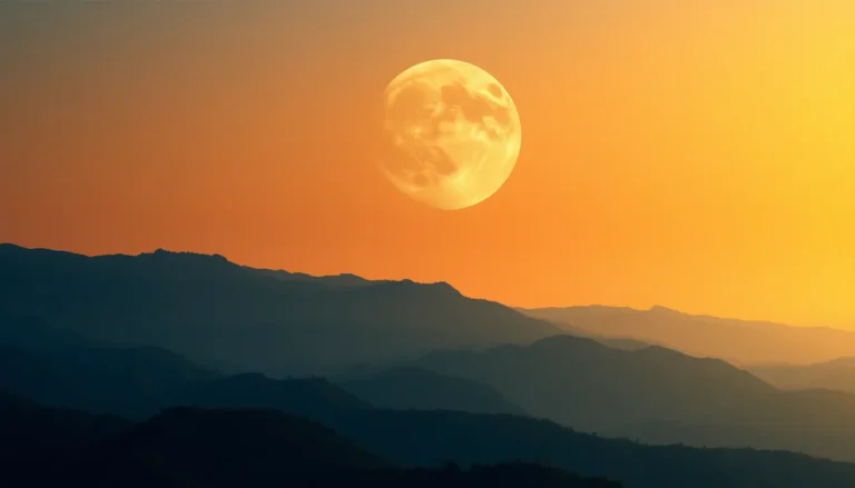 ¿Por qué la Luna parece gigante al amanecer?